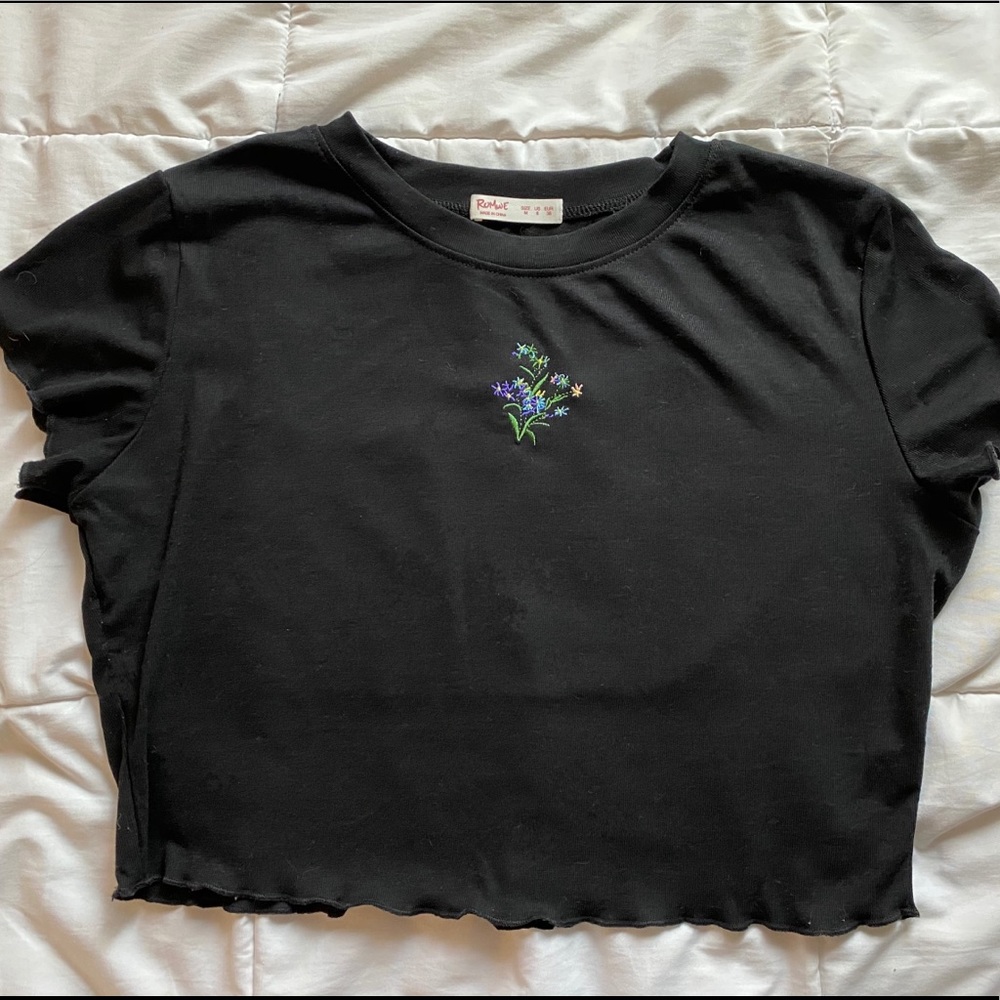 Floral Crop Top